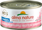 Almo Nature HQS Complete Salmon Recipe With Apple In Gravy